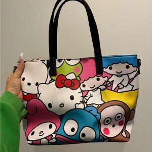 Hello Kitty Multicolor Tote Bag